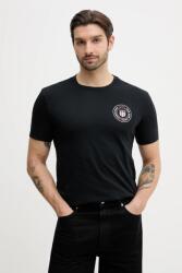 Gant pamut póló - fekete XL - answear - 17 990 Ft