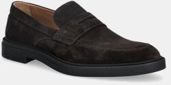 BOSS velúr mokaszin Calev - barna Férfi 42