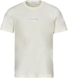 Calvin Klein Jeans Tricouri mânecă scurtă Bărbați MONOLOGO TEE Calvin Klein Jeans Alb EU XL