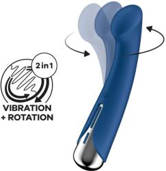  Forgófejes g-pont vibrátor Spinning G-Spot 1 blue