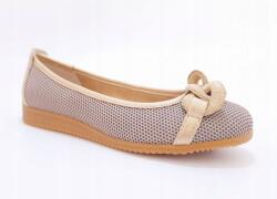 Marco Tozzi Női balerinacipő díszítéssel, 100% vegán, arany színű Marco Tozzi 2-22121 méret38 (2-22121)
