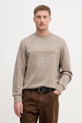 HUGO BOSS pulóver gyapjúkeverékből C-Soleri 242_AM - bézs M