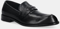 BOSS bőr mokaszin Tayil-L - fekete Férfi 44 - answear - 113 990 Ft