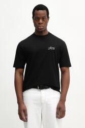 Guess pamut póló - fekete XXL - answear - 18 990 Ft