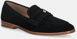 BOSS velúr mokaszin Helyan - fekete Női 40