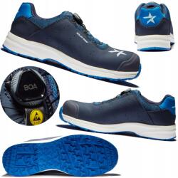 Solid Gear Kényelmes Férfi Munkavédelmi Cipő Solid Gear Ocean S1P Boa Záródással méret 48 (OCEAN)