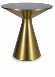 Signal Seti Kerek Edzett Üveg Dohányzóasztal Fekete-Arany (SIG-SETICZL) - prodis