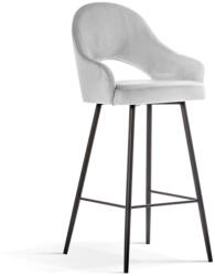 Atreve GODA L Bárszék Kárpitozott Szürke Arany Lábakkal 70cm (ATE-GODAH7STGR1XXXP)