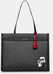 Karl Lagerfeld kézitáska IKON MONOGRAM - barna Univerzális méret - answear - 101 090 Ft
