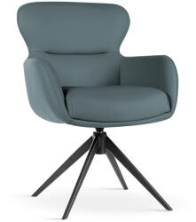 ATREVE HEATHER Forgó Fotel Kárpitozott Szürkéskék Fekete (ATE-HEATCHXXSUEBCKI)