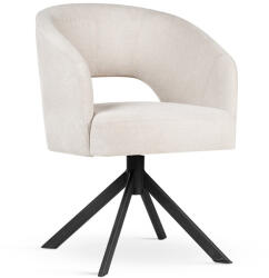 ATREVE INES Supreme Forgó Fotel Kárpitozott Bézs Fém (ATE-INESTWSUGR1XXXP)