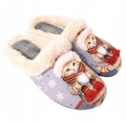 Sanital Flex Női cica papucs 3D Sanital Flex szürke Z30744X r41 (Z30744X)