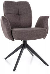 SIGNAL MEBLE Wing Brego Forgó Étkezőszék Cappuccino Szövettel (SIG-WINGBRCCA)