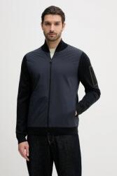 BOSS Green gyapjú kardigán KN_Momentum-X HY - sötétkék S