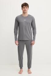 BOSS pizsama Balance Long Set - szürke M