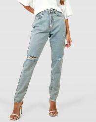 Boohoo IC25106 Boohoo Női Nadrág Mom Jeans Magas Kopásállóság (48) S