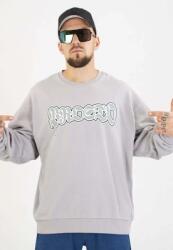 Prosto Kapucni nélküli Prosto graffiti pulóver, szürke (5907494503770)