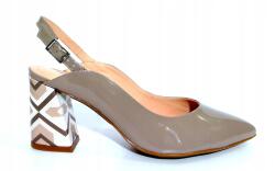 Loretta Vitale elegáns, díszes sarkú cipő 10045 r39 (10045)