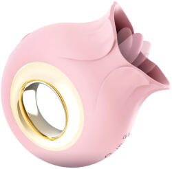 Sex HD French Kiss - pink nyaló vibrátor