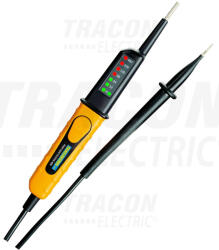TRACON PANVOLTTESTER400 2 pólusú feszültségvizsgáló LED kijelző (PANVOLTTESTER400)