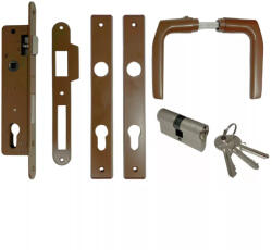 ANBO 1231 Csapdás portálzár garnitúra 40 mm (barna)