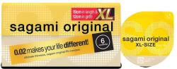 Sagami Original 0, 02 XL - óvszer - 61mm (6db) - erotikashow