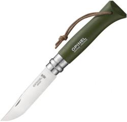 Opinel VRI N°08 Inox Khaki - zsebkés (001703)