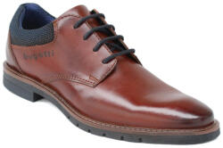 Bugatti férfi elegáns barna fűzős bőr cipő 315-A9G15-1000-6300 07720