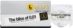 Sagami Original 0, 01 L - óvszer - 58mm (5db) - shop