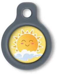 Blucky Sunny Yellow Dog Tag small