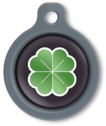 Blucky Clover Black Dog Tag medium - falatozoo