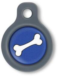 Blucky Bone Dark Blue Dog Tag small - falatozoo