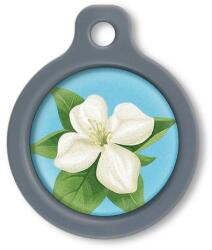 Blucky Jasmine Turquoise Blue Dog Tag medium