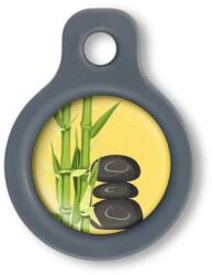 Blucky Bamboo Yellow Dog Tag small