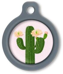 Blucky Cactus Rose Dog Tag medium - falatozoo