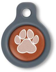 Blucky Wild Paw Brown Dog Tag small - falatozoo