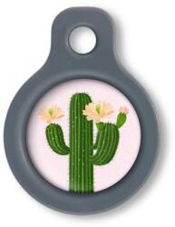 Blucky Cactus Rose Dog Tag small