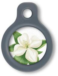 Blucky Jasmine White Dog Tag small - falatozoo
