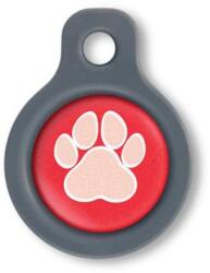 Blucky Wild Paw Red Dog Tag small
