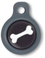 Blucky Bone Black Dog Tag small - falatozoo