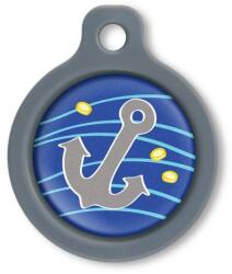 Blucky Pirate Dark Blue Dog Tag medium