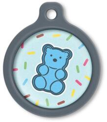 Blucky Sweetie Pastel Turquoise Dog Tag large - falatozoo