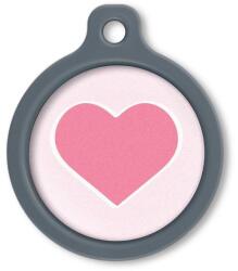 Blucky Heart Rose Dog Tag large