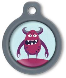 Blucky Beastie Pastel Turquoise Dog Tag medium