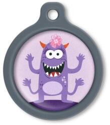 Blucky Beastie Pastel Purple Dog Tag large