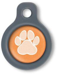 Blucky Wild Paw Orange Dog Tag small