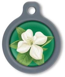 Blucky Jasmine Dark Green Dog Tag medium - falatozoo