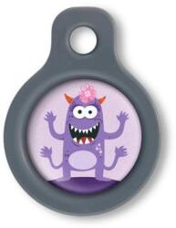 Blucky Beastie Pastel Purple Dog Tag small - falatozoo