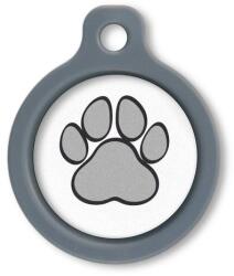 Blucky Wild Paw White Dog Tag medium - falatozoo