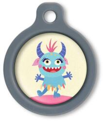 Blucky Beastie Pastel Yellow Dog Tag medium